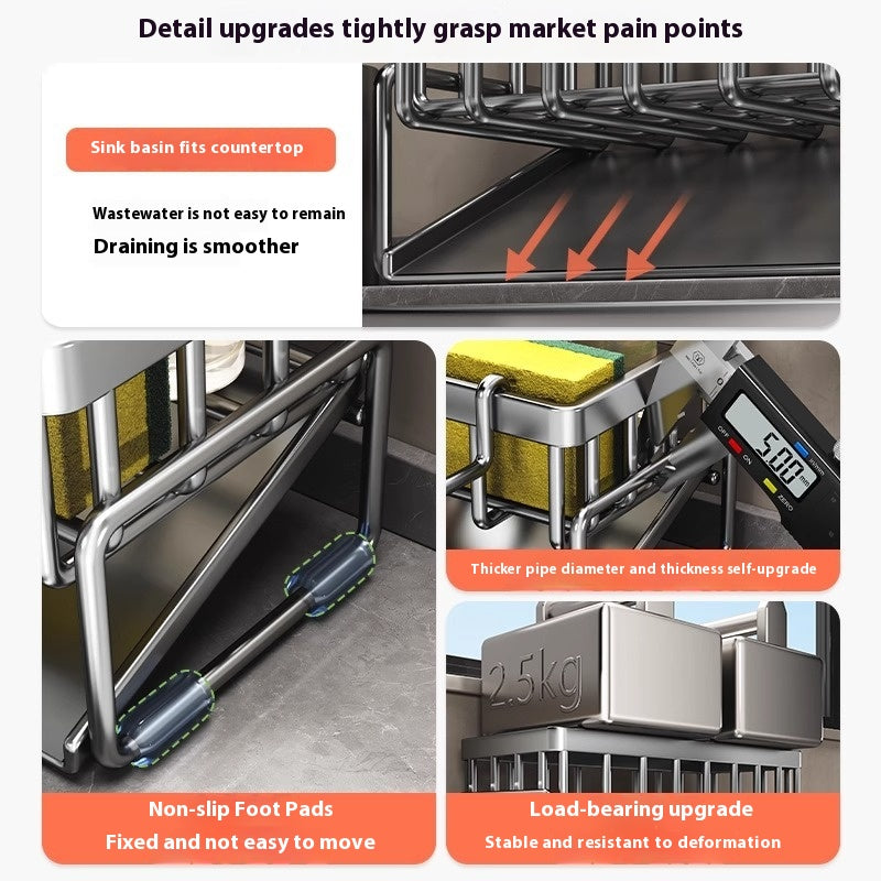 Kitchen Sink Draining Rack